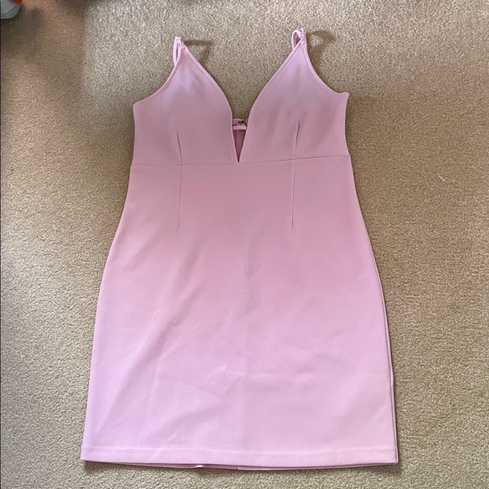 Abercrombie & Fitch Pink Dress with cut out
